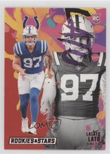 2024 Panini Rookies & Stars Rookie Exclusive Longevity Laiatu Latu #RE-LLU 18fx