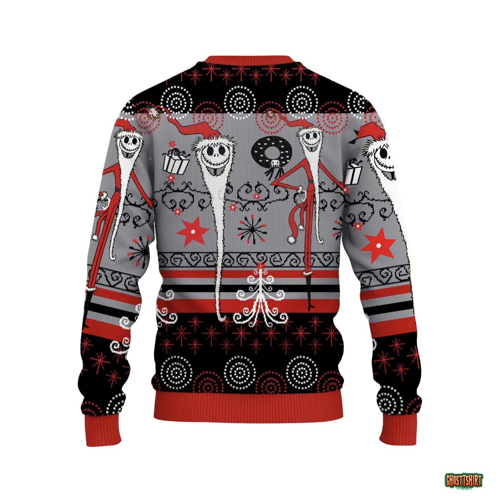 Santa Jack Skellington Ugly Sweater