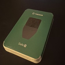 Trezor Safe 3 Hardware Wallet Cosmic Black Secure Crypto Storage