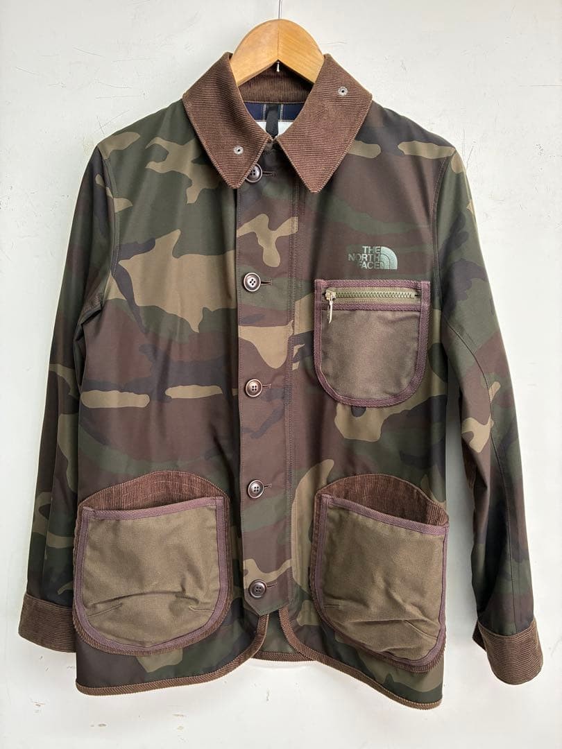 Junya Watanabe x North Face collab Camo Jacket Windstopper Men's