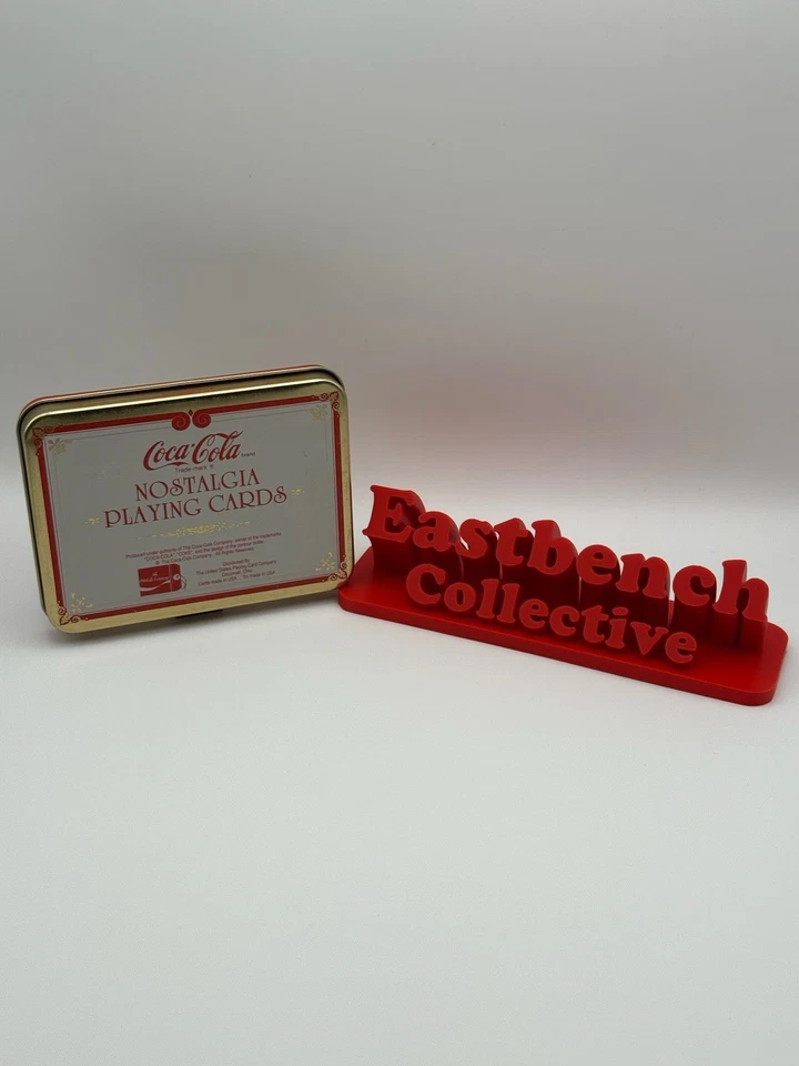 Coca-Cola Nostalgia Playing Cards, 2 Decks Of Cards in Metal Tin, USA (Santa) - Image 4 of 4