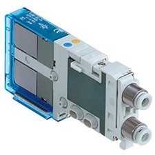 1 pc SMC CORPORATION SJ2160-5CU-C2 Valve, 2 posit sgl sol, int pilot, 4 pt, 24V