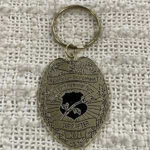 2021 National Law Enforcement Officers Memorial Fund Supporter Keychain