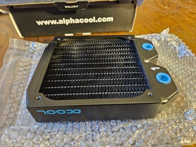 Alphacool NexXxoS ST30 Full Copper 120mm Radiator   Neuwertig 