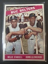 1966 Topps #99 Buc Belters Willie Stargell Donn Clendenon Pittsburgh Pirates