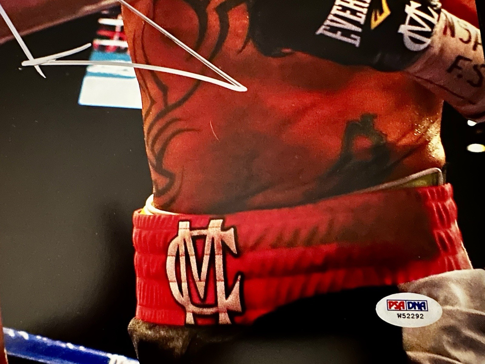 Miguel Cotto Signed 16x20 Photo vs. Floyd Mayweather - PSA/DNA W52292 view 3