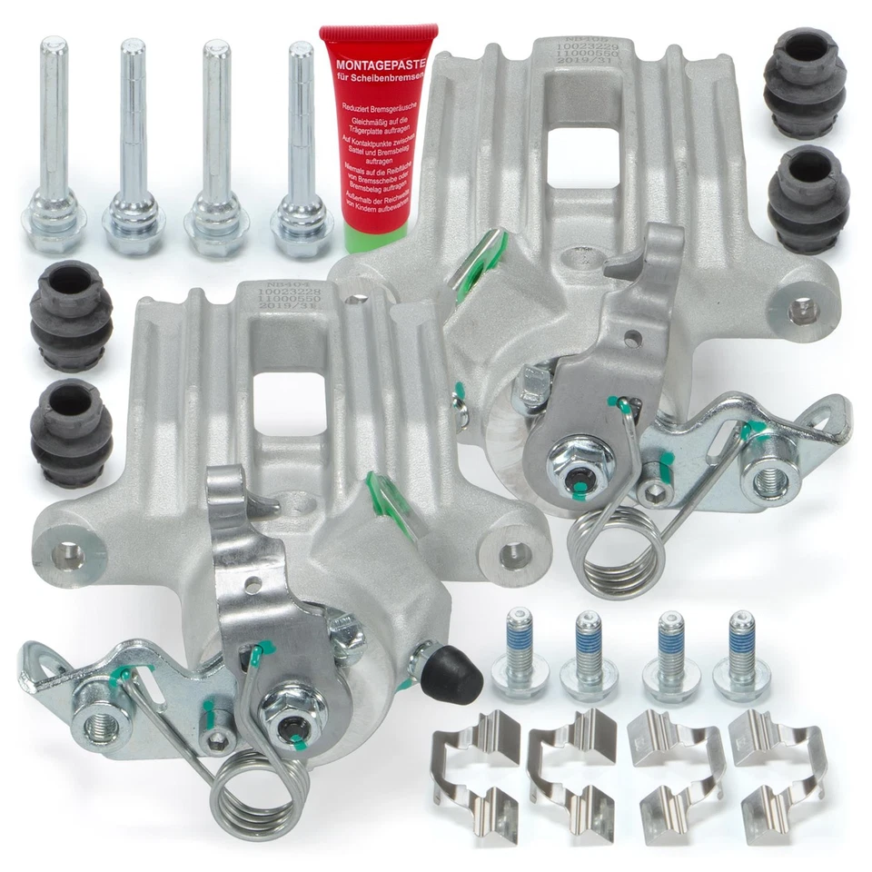 2x Bremssattel hinten für Audi A3 8L TT 8N Seat Leon Skoda Octavia I VW Golf 4 - Bild 4 von 4