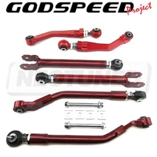 Godspeed Adjustable Rear Upper Camber+Trailing+Toe Arm Kit For Charger 06-23