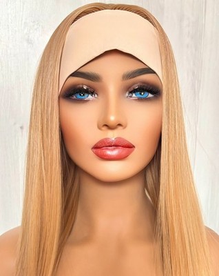 Ingwer Kupfer Rot Erdbeere Blond Haarband Stirnband Perücke Gym Alopezie 