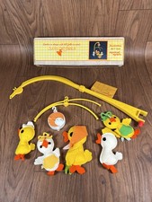VTG Judi's Orijinals Musical Mobile Baby Crib Nursery Ducklettes No. 2040 W/ Box