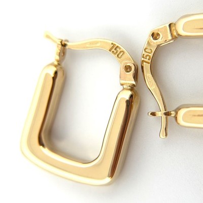 Ohrringe in Gold 18 kt 750 | Gold Earrings | Made in Italy