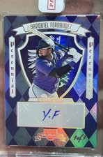 🔥Yanquiel Fernandez 1 Of 1 2025 Panini Perennial Platinum Auto🔥
