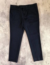 Authentic Gucci Dress Pants Menâs Luxury Size EU 50 US 34 Blue Made In Italy