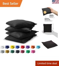 Cornhole Bean Bags Set of 4-16 Colors Available - Regulation All Weather, Mix...