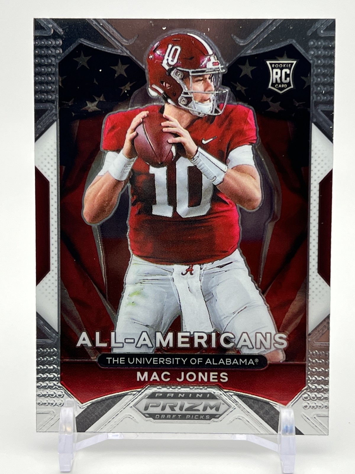 2021 Panini Prizm Draft Picks #183 All-Americans MAC JONES Rookie NM-MT