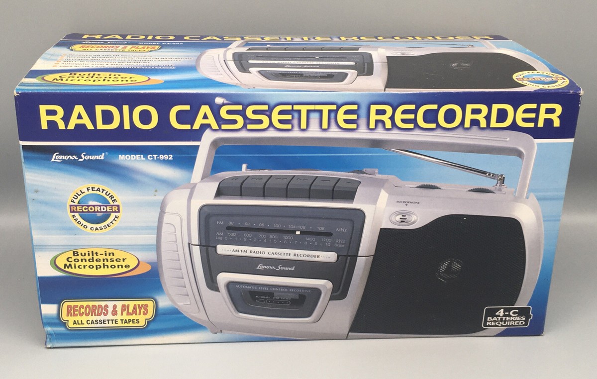 LP] '69米Orig / Various / Musique Concret Lenoxx Sound Radio Cassette Recorder CT-992 NIB 2002 | eBay