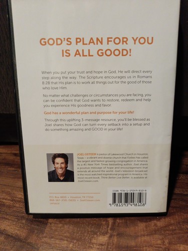 Joel Osteen 2 CD Set It's All Good - Picture 2 of 3