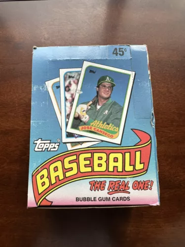 1989 Topps Baseball Unopened Wax Box 36 Packs/. Shipping $15.95.  Original Owner