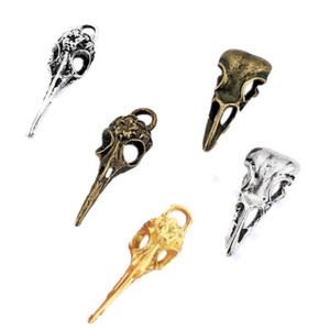 View Gold Raven Pendant Images