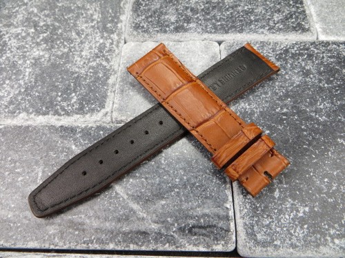 Cinturino Orologio 20mm In Pelle Miele Marrone Corto Small S PILOT Pistola Top Portoghese - Foto 4 di 5