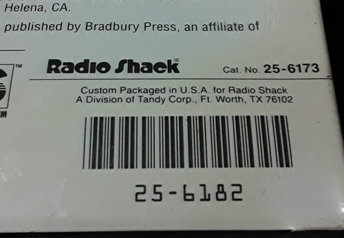 VIS Dec 24th Denys Cazet Tandy Memorex Radio Shack Video Information System! New - Picture 6 of 6