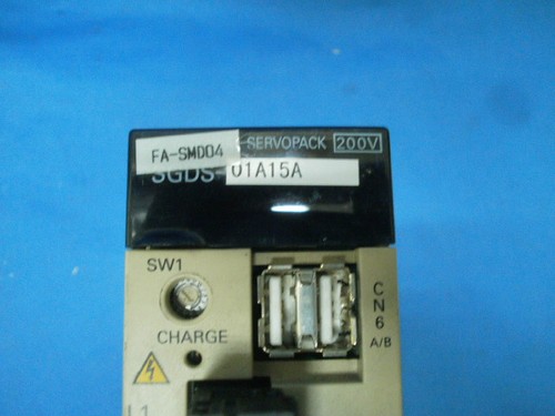 Yaskawa ServoPack SGDS-01A15A AC Servo Driver,200-230vAC,Used_92854 - Bild 5 von 6
