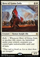 Magic the Gathering MTG Hero of Goma Fada (31) Battle for Zendikar   LP