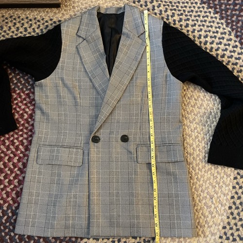 Korean Made By INCH new Wool 100% Woman's Blazer. Measurements Included. RARE! - Picture 19 of 19