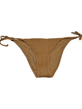 NWT American Eagle Aerie Brown Cheeky Bikini Swim Bottoms Women's Size Large