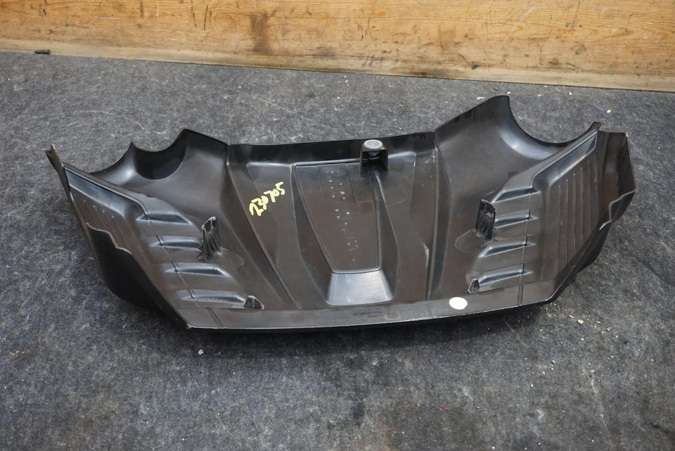 Panel de ajuste de cubierta de motor M Power OEM 11668605976 BMW S63 X5M X6M 2015-18 Foto 4 de 4