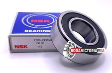NSK GERMANY 2206 2RS TNG C3 SELF-ALIGNING BALL BEARING, RUBBER SEALED 30x62x20mm