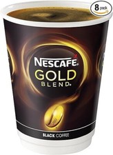 Nescafe and Go Gold Blend Black Coffee Pack of 1x 8