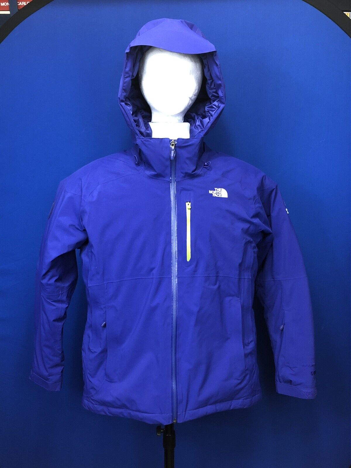 The North Face Womens Down Summit Series Hyvent Alpha 600 Large RECCO Parka