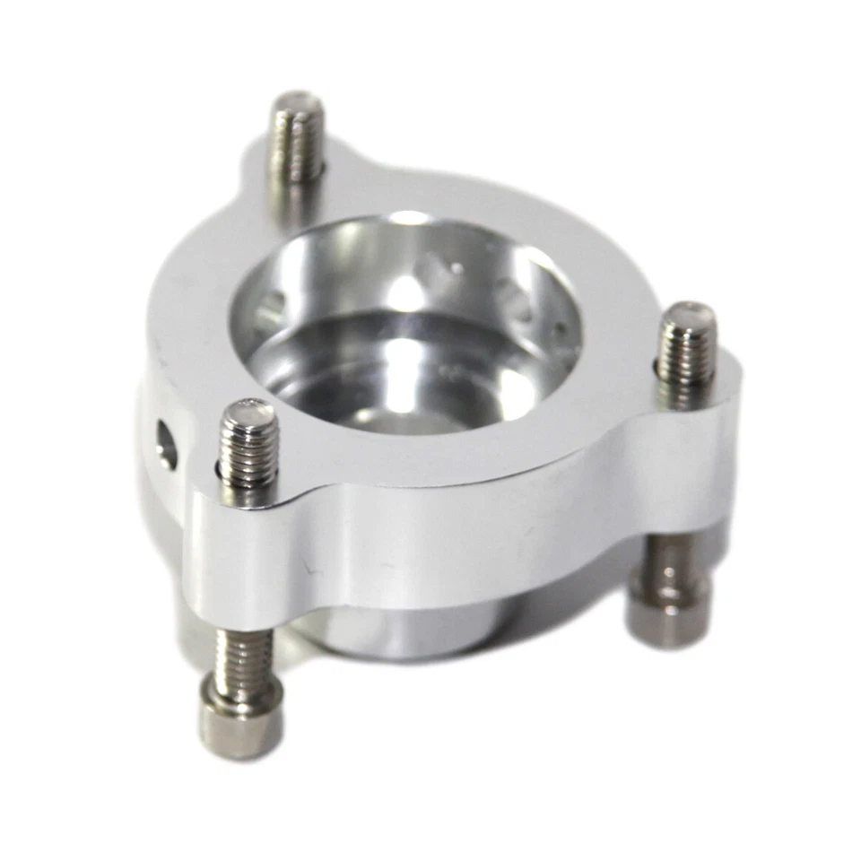 EMUSA Silver Blow Off Valve Adapter Kit for Chevy Sonic 1.4T Models - FMSPF14A Foto 3 de 4