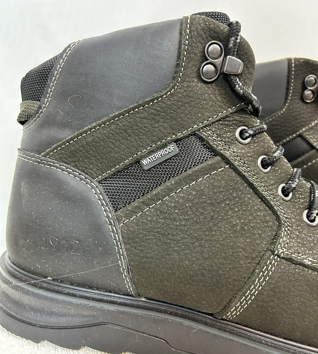 NEW Nunn Bush Mens Luxor Waterproof Leather Hiking Boots 