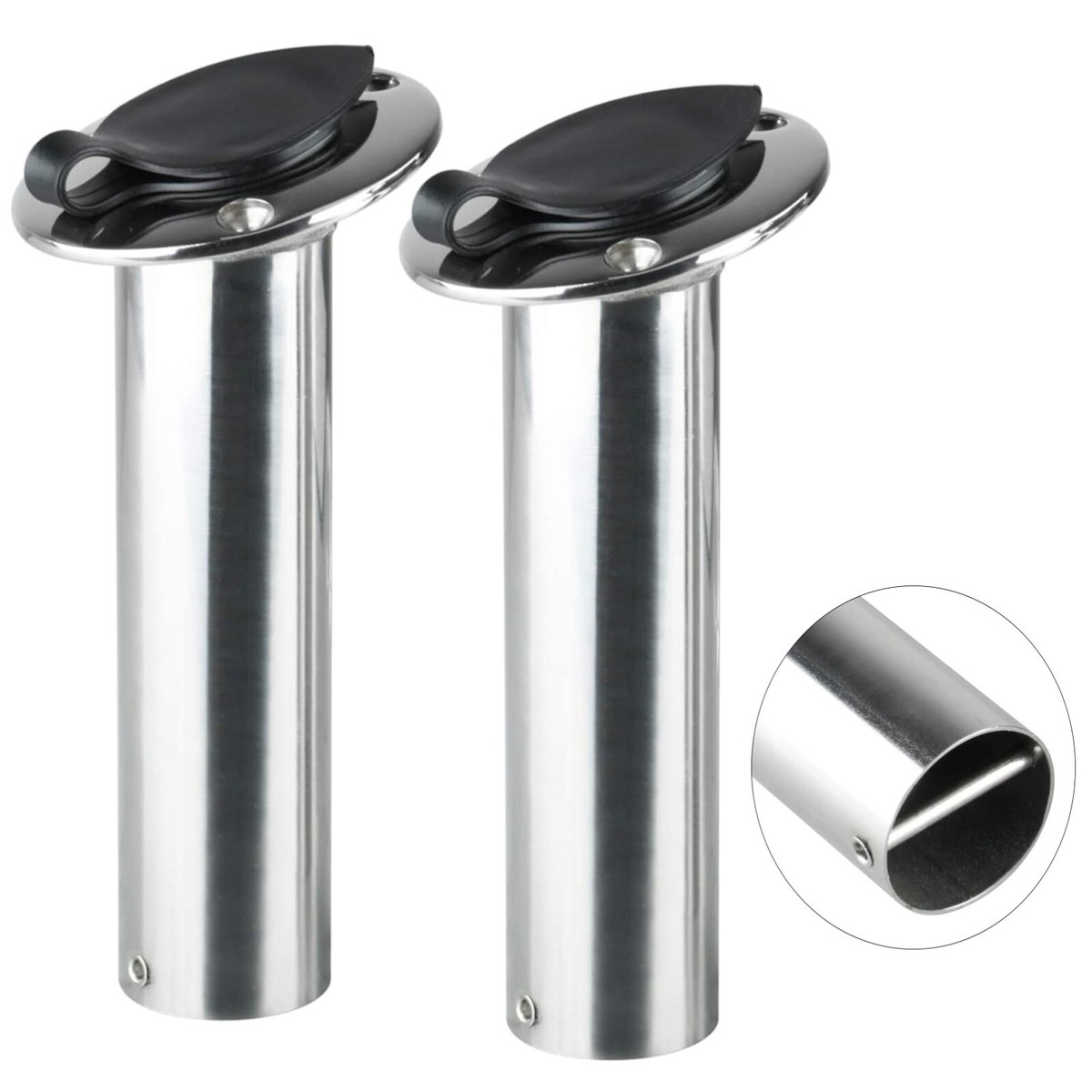 Boat Rod Storage Gunnel Rod Holder Insert No Drill Fishing Rod Cup Holder  Boat Fishing Rod