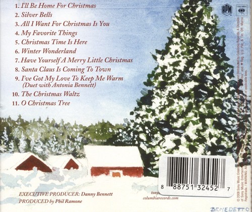TONY BENNETT with Count Basie Big Band - A Swinging Christmas - 2008 CD - Picture 2 of 2