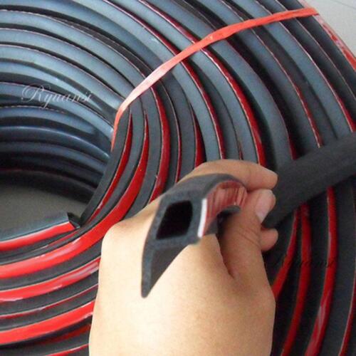 P-Shape Rubber Car Door Seal Strip Hollow Edge Guard Weatherstrip Universal - Bild 4 von 6