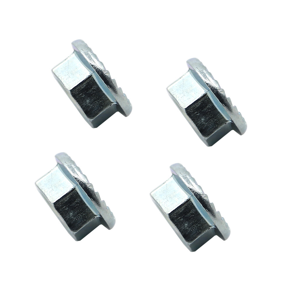 16 Locking Lug Nuts For Yamaha Blaster, Banshee, Raptor, YFZ450 ATVs - Chrome Zinc, Secure Wheel Fit 6 thumbnail image