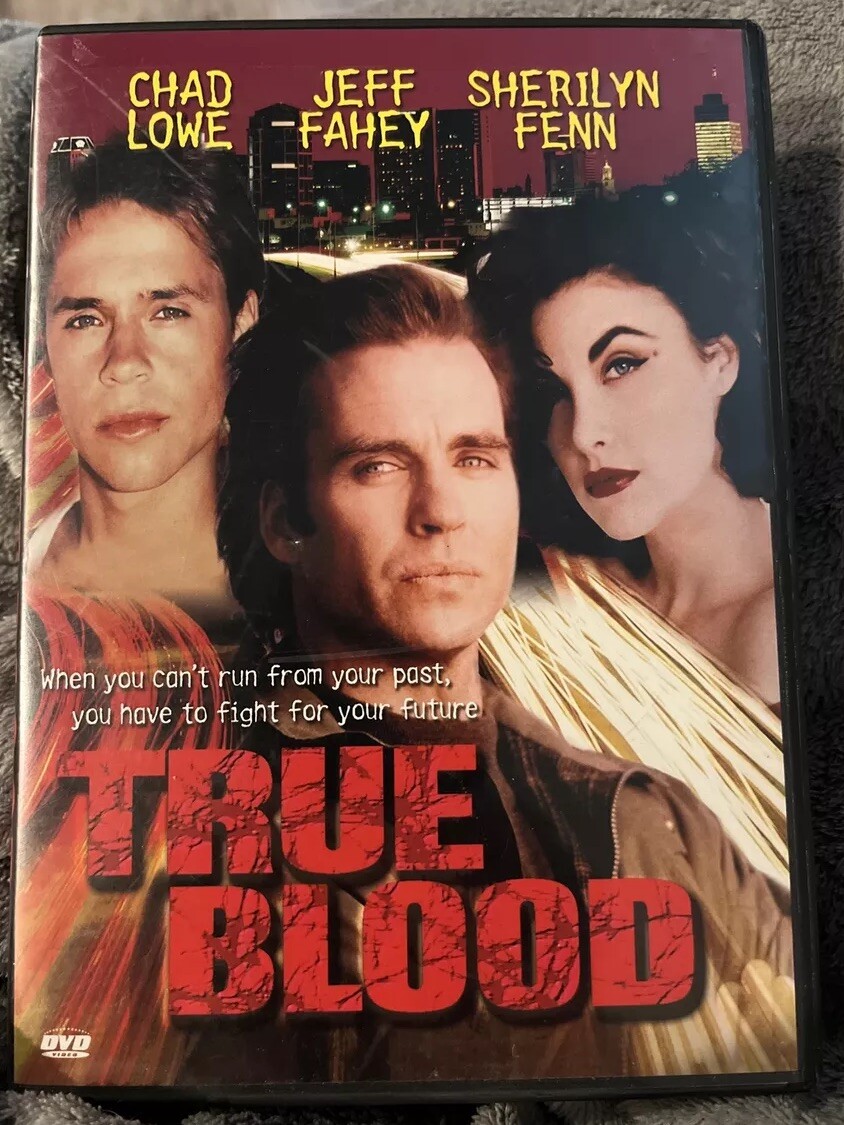 True Blood (1989) DVD. OOP! Jeff Fahey, Chad Lowe, Sherilyn Fenn