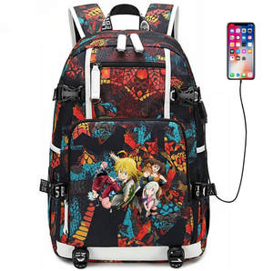 seven deadly sins bookbag