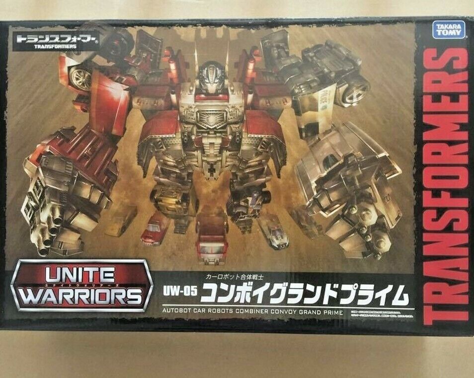 Transformers Unite Warriors UW05 Convoy Grand Prime Takara Tomy Action  Figure