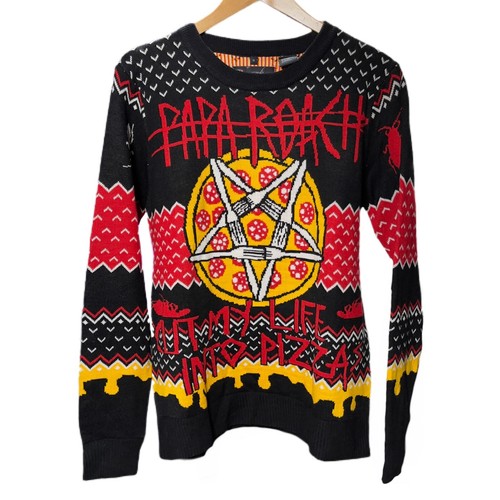 papa roach cut my life into pizza shirt