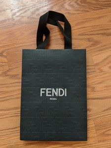 fendi paper shopping bag