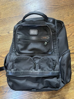 tumi alpha 2 leather backpack