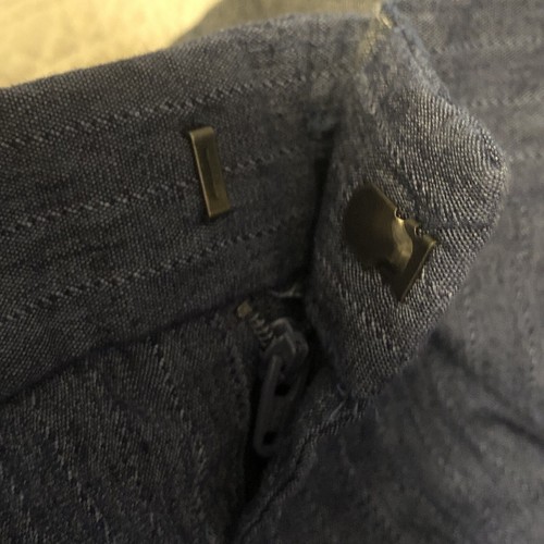 14 ~ Pantaloncini corti donna Banana Republic LINO ELASTICIZZATO vita alta piatta davanti con cintura - Foto 8 di 8