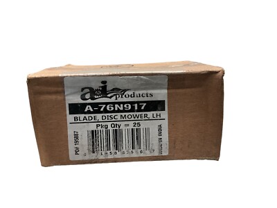 Bx/25 A&I Products A-76N917 Disc Mower Blades LH Type 9