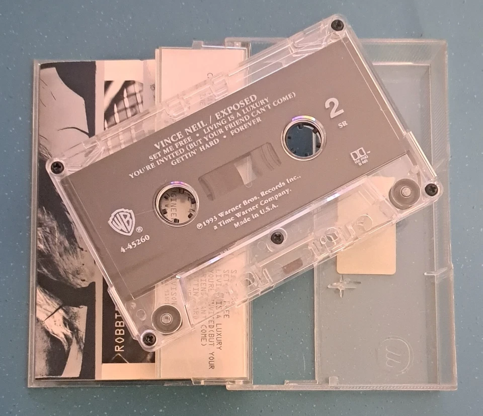 Vince Neil "Exposed" 1993 Cassette Tape - Image 3 of 4