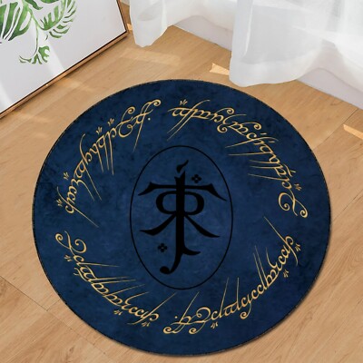 Middle Earth Rug, Lord Rings Decor, Fantasy Room Carpet, Tolkien Map Art