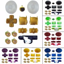 PS3 Replacement Mod Kit + Gold Bullet Action Buttons for Playstation 3 Shell